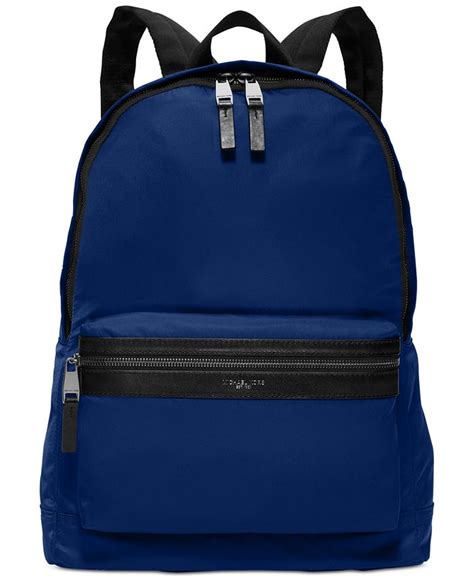 michael kors kent lightweight nylon backpack|Michael Kors large nylon backpack.